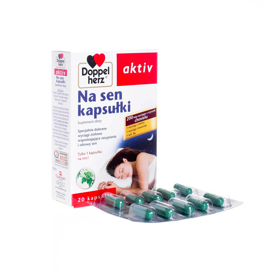 Doppelherz Aktiv Na sen, 20 capsule