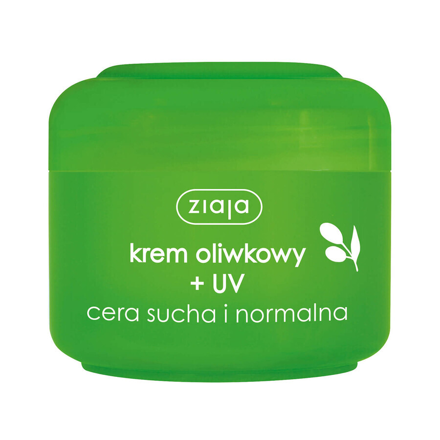 Ziaja Olive, crème met UV-filter, droge en normale huid, 50 ml