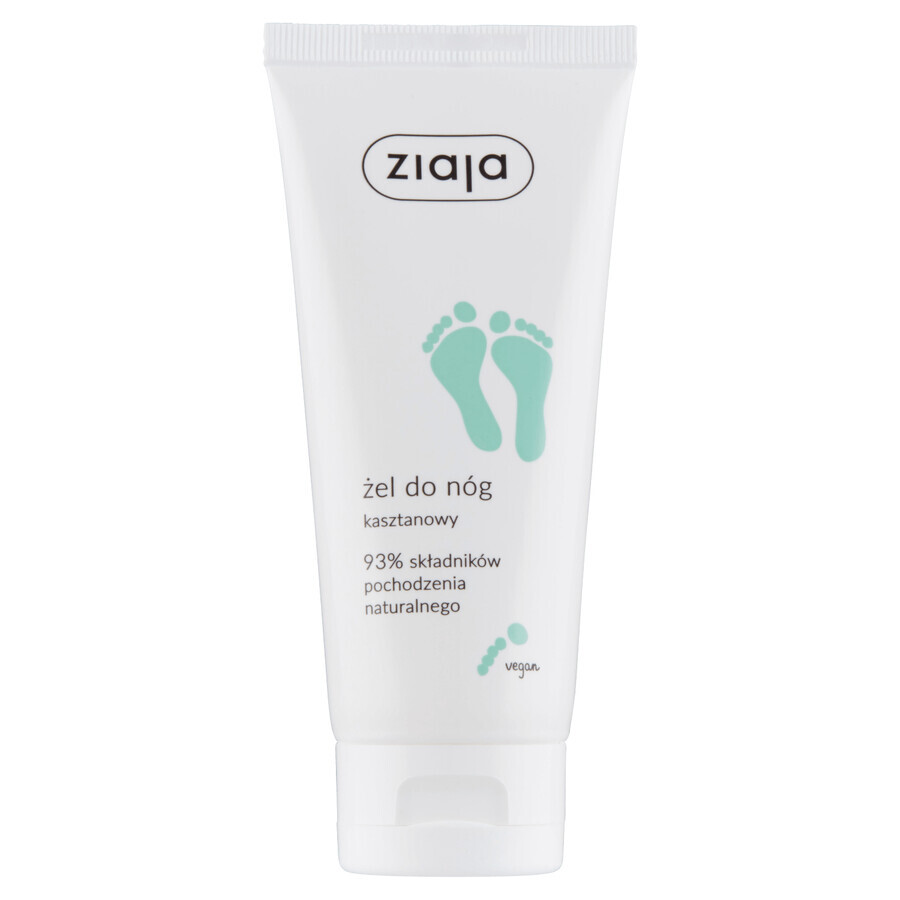 Ziaja, gel pour les jambes, châtaigne, 100 ml