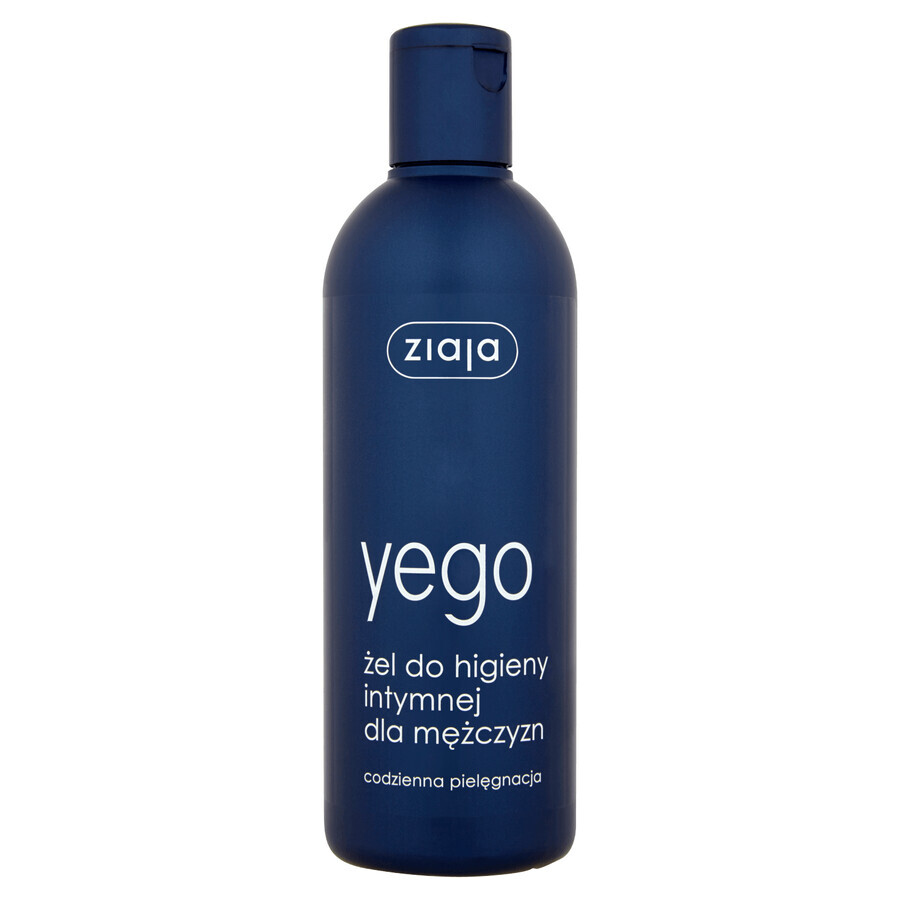 Ziaja Yego, Gel per l Igiene Intima Maschile - Fresco e Delicato, 300 ml