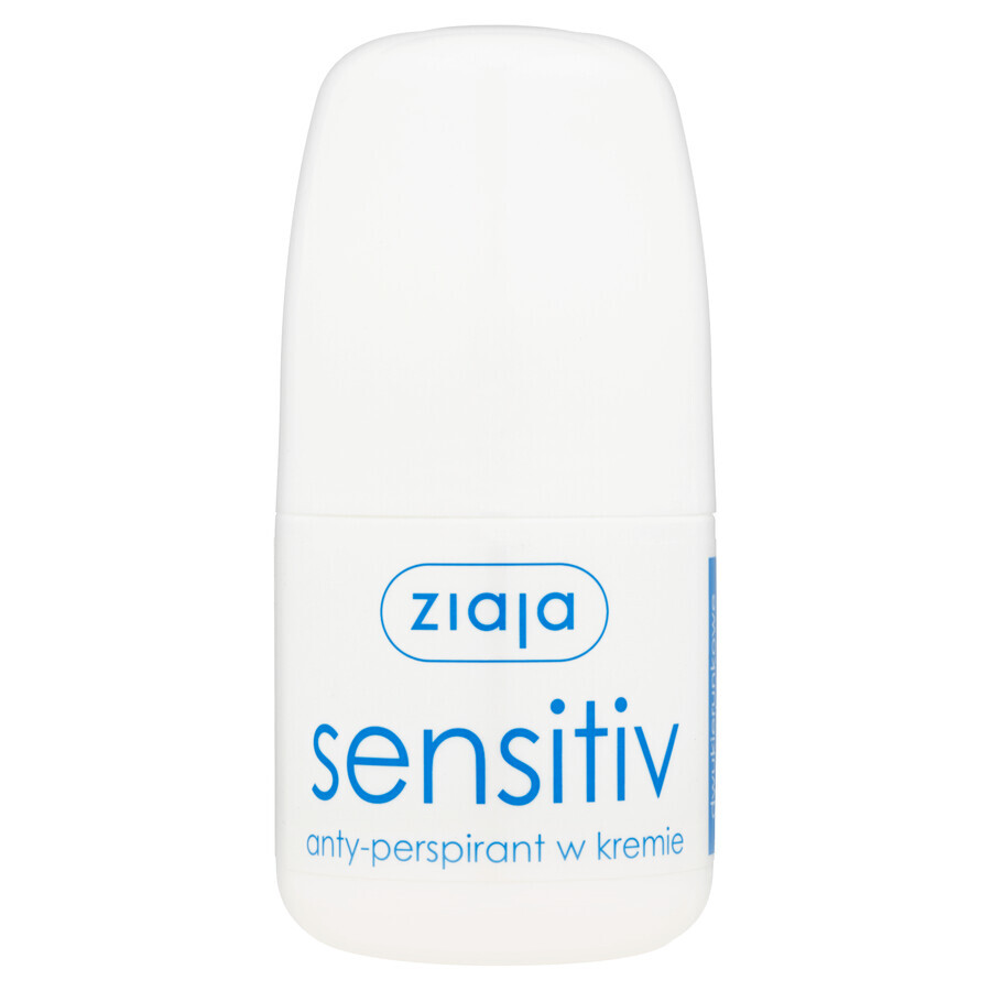 Ziaja, antitraspirante roll-on, SENSITIV, 60 ml