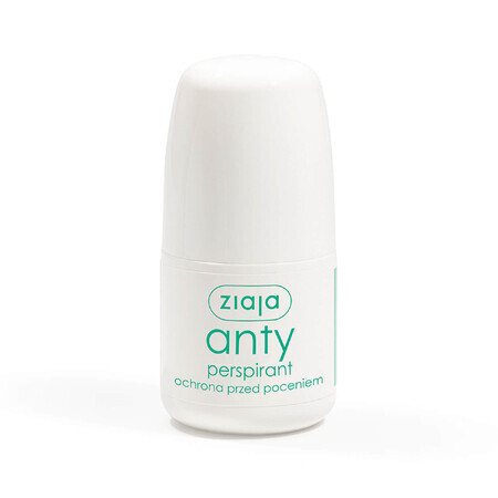 Ziaja, anti-transpirant, protection contre la transpiration, roll-on, 60 ml