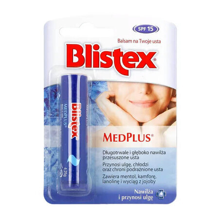 Blistex MedPlus, lippenbalsem, hydraterend, 4,25 g