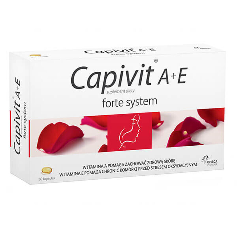 Capivit A+E Forte-systeem, 30 capsules