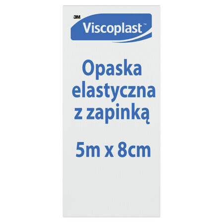 Viscoplast elastiek, 5 m x 8 cm, 1 stuk