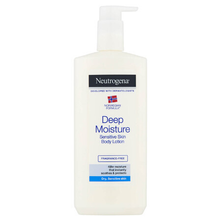 Neutrogena Norwegian Formula, Loțiune de corp profund hidratantă, piele uscată și sensibilă, 400 ml