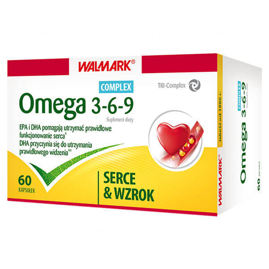 Walmark Omega 3-6-9 Complex, 60 capsules