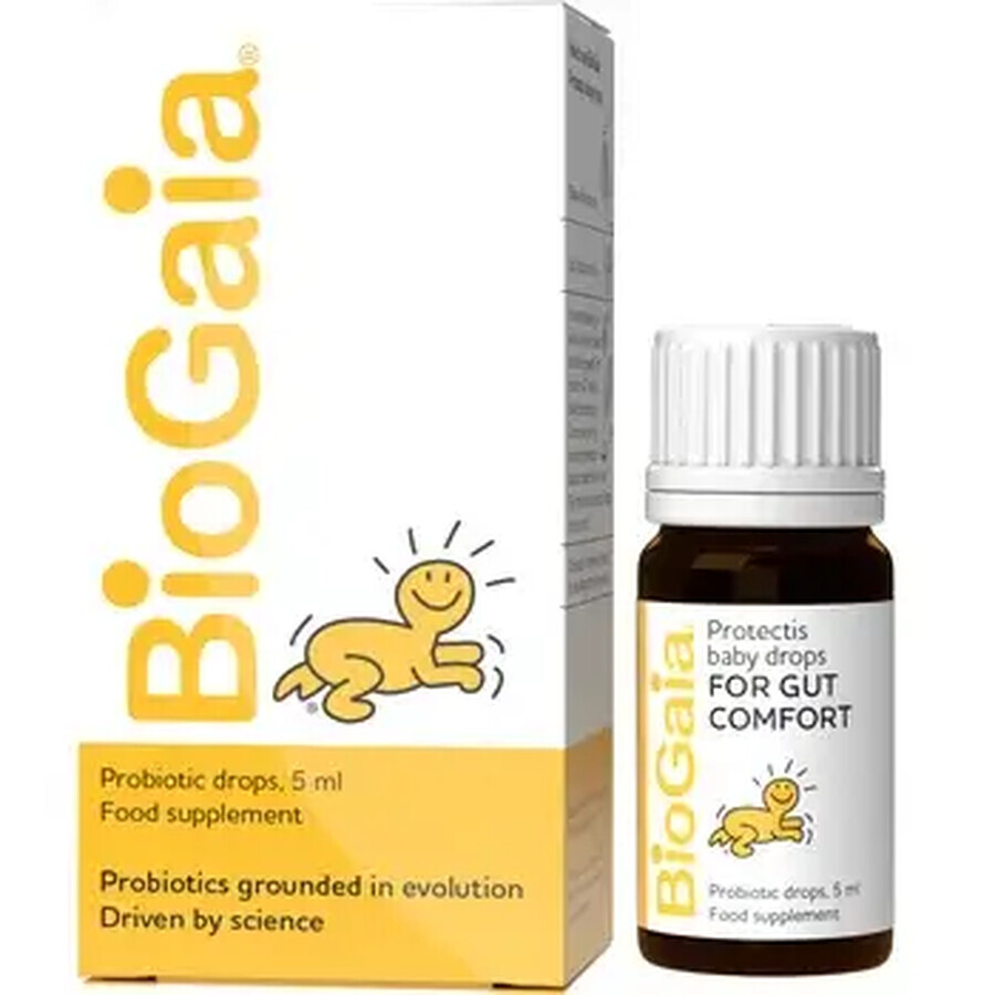 BioGaia Protectis Baby, druppels voor kinderen, fles, 5 ml