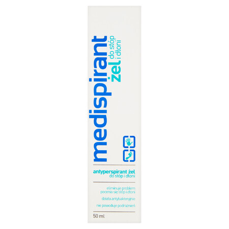 Médispirant, gel pour pieds et mains, 50 ml