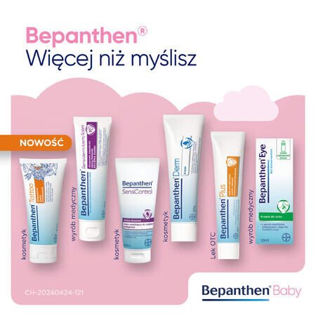 Bepanthen Baby, unguent pentru iritații festive pentru bebeluși, 30 g