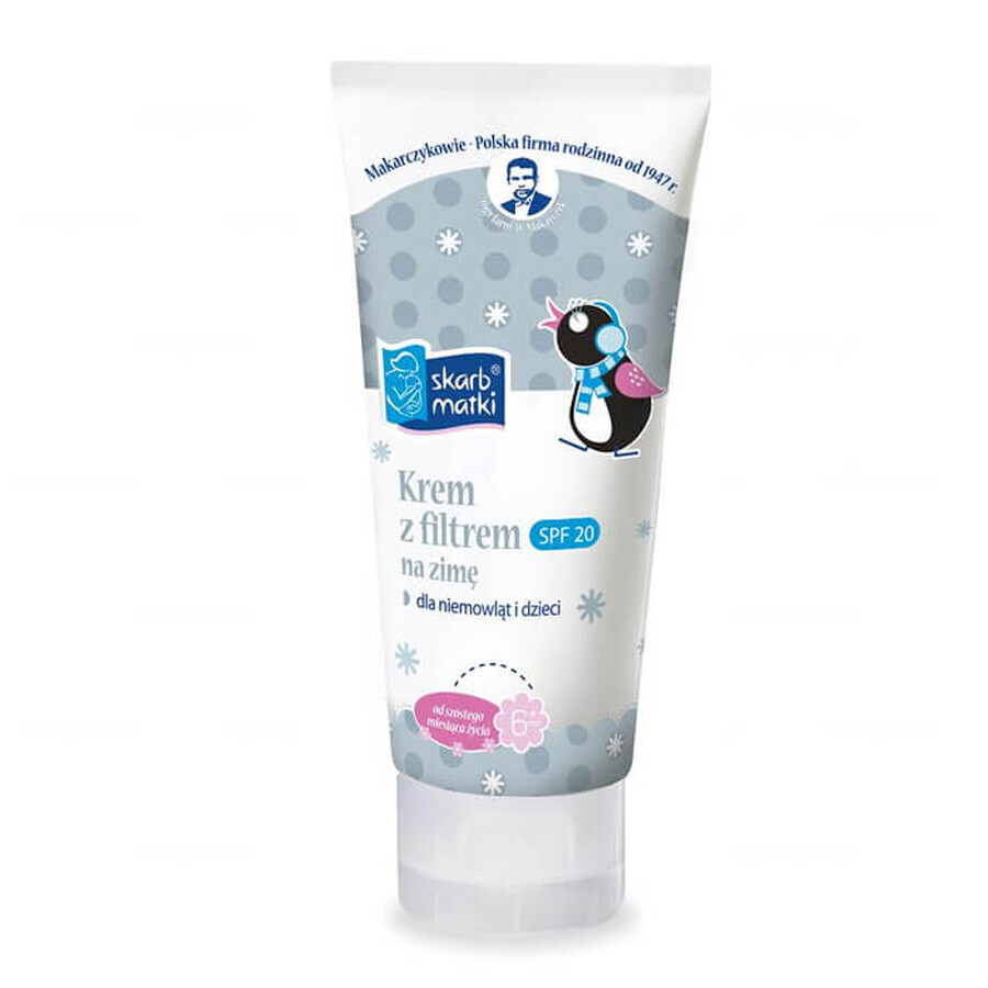 Kinder Winter Sonnenschutzcreme mit SPF20, 75ml