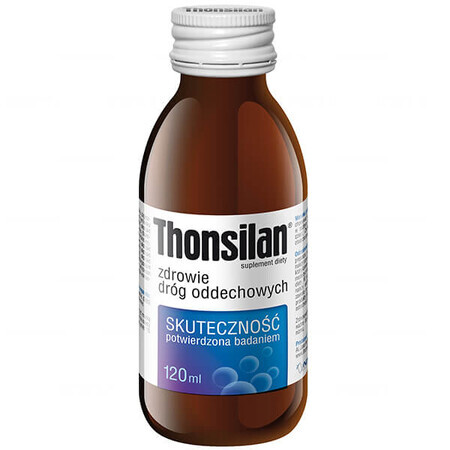 Thonsilan, siroop voor kinderen vanaf 4 jaar, 120 ml