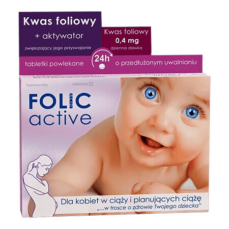 Folsäure Aktiv 30 Tabletten