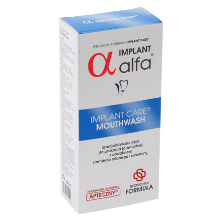 Alfa Implant, apă de gură, 200 ml