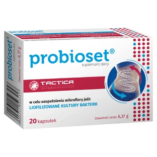 Probioset, 20 capsules
