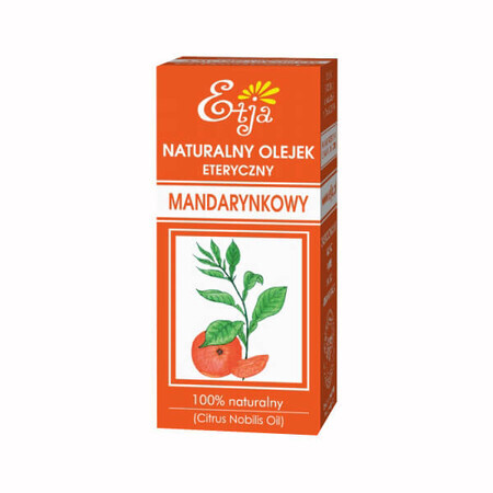 Etja, huile essentielle naturelle de mandarine, 10 ml