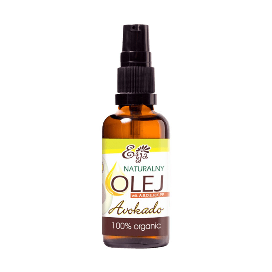 Etja, natuurlijke avocado-olie, 50 ml