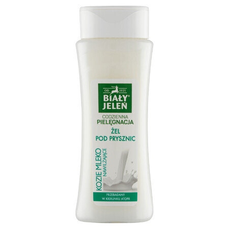 White Deer Daily Care, gel de duș, lapte de capră hidratant, 250 ml