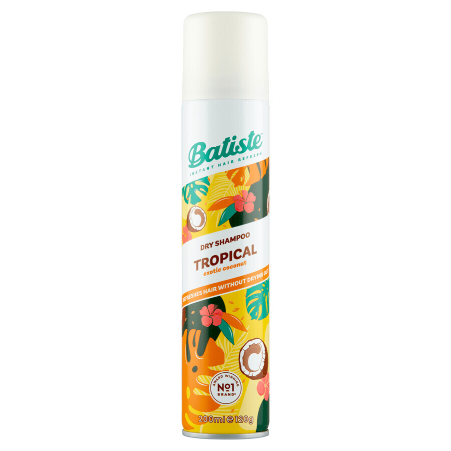 Batiste Tropical, droogshampoo, 200 ml