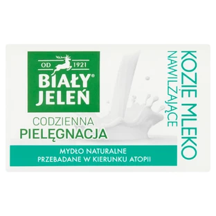 Biały Jeleń, hipoalergiczne mydło z kozim mlekiem, 100 g