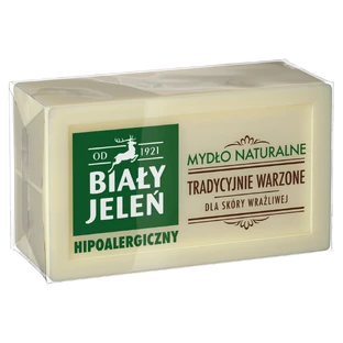 Biały Jeleń Hypoallergeen, natuurlijk stuk zeep, 150 g