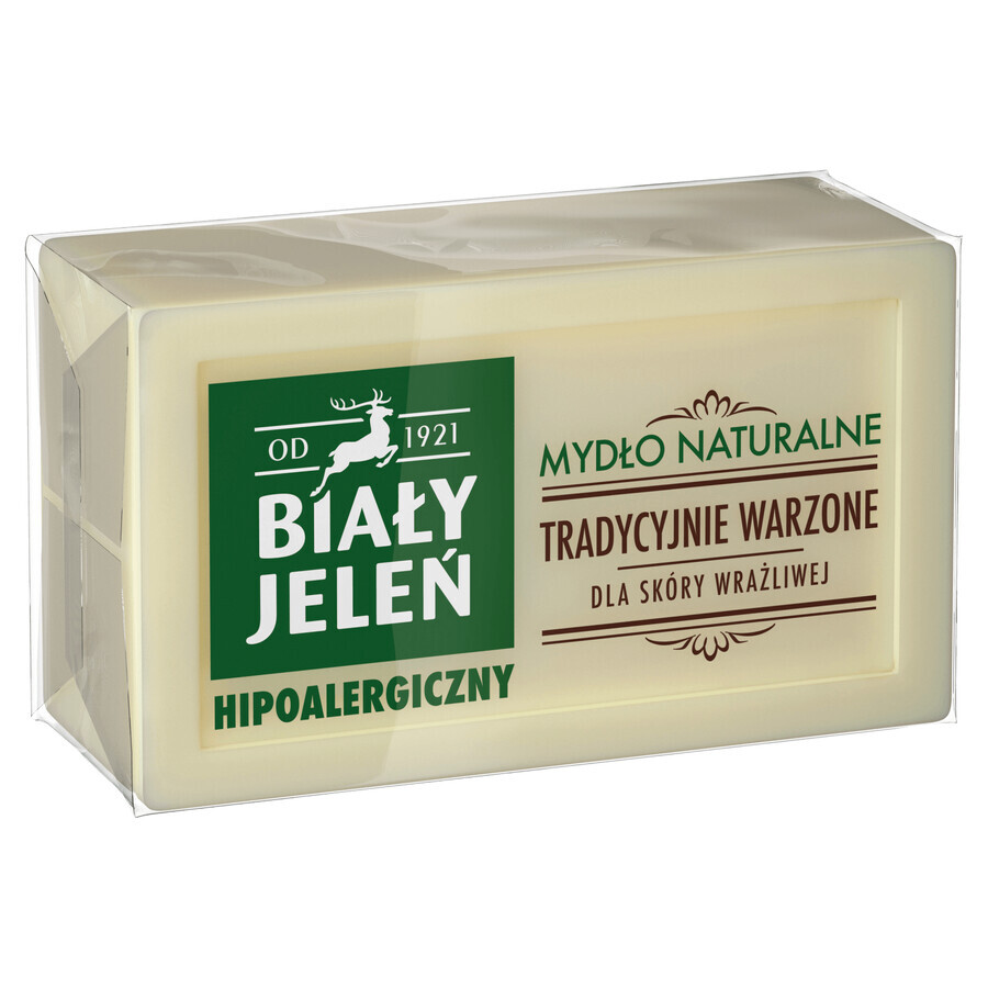 Biały Jeleń Hypoallergénique, pain de savon naturel, 150 g