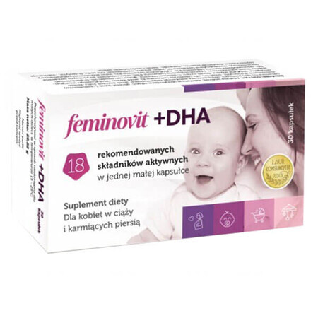 Féminovit + DHA, 30 gélules