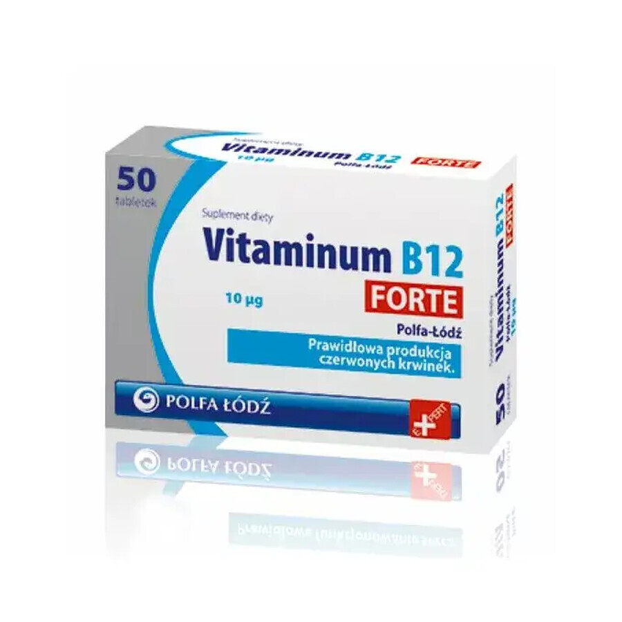 Laboratoria PolfaŁódź Vitamine B12 Forte, 50 tabletten