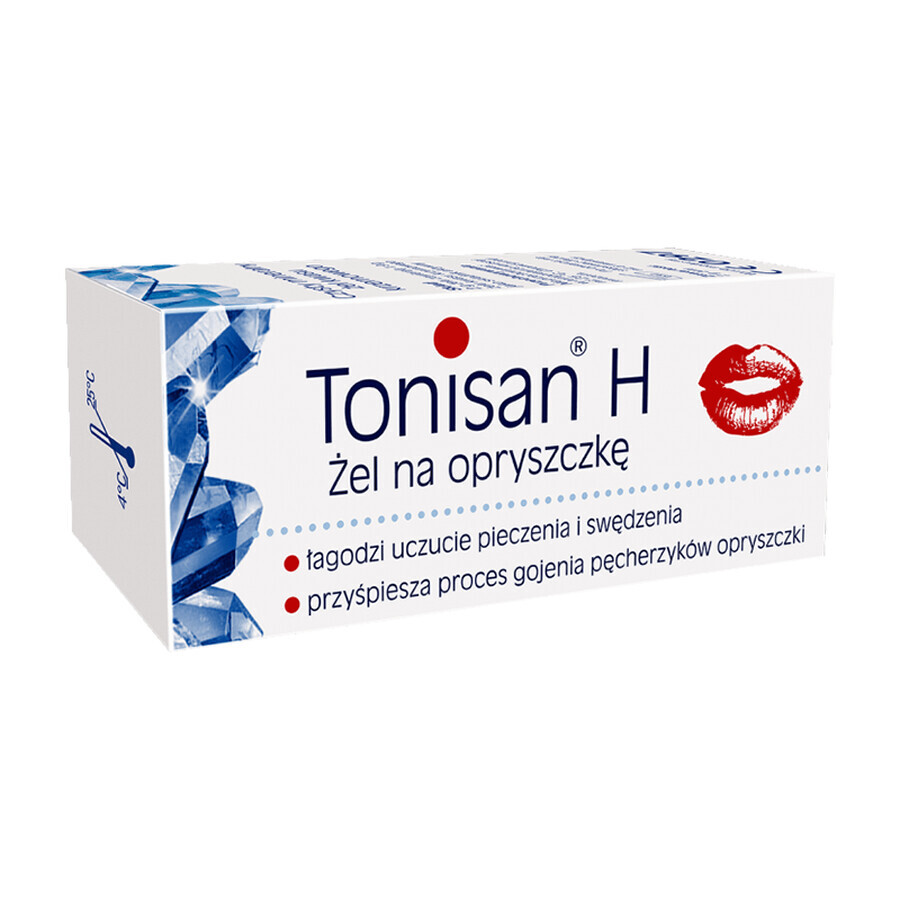 Tonisan H, herpesgel, 2 g