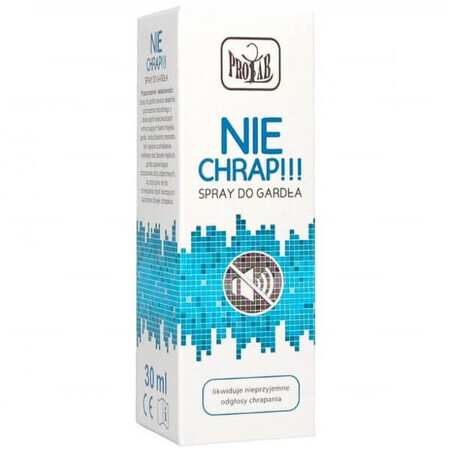 Nie Srap!!!, keelspray, 30 ml