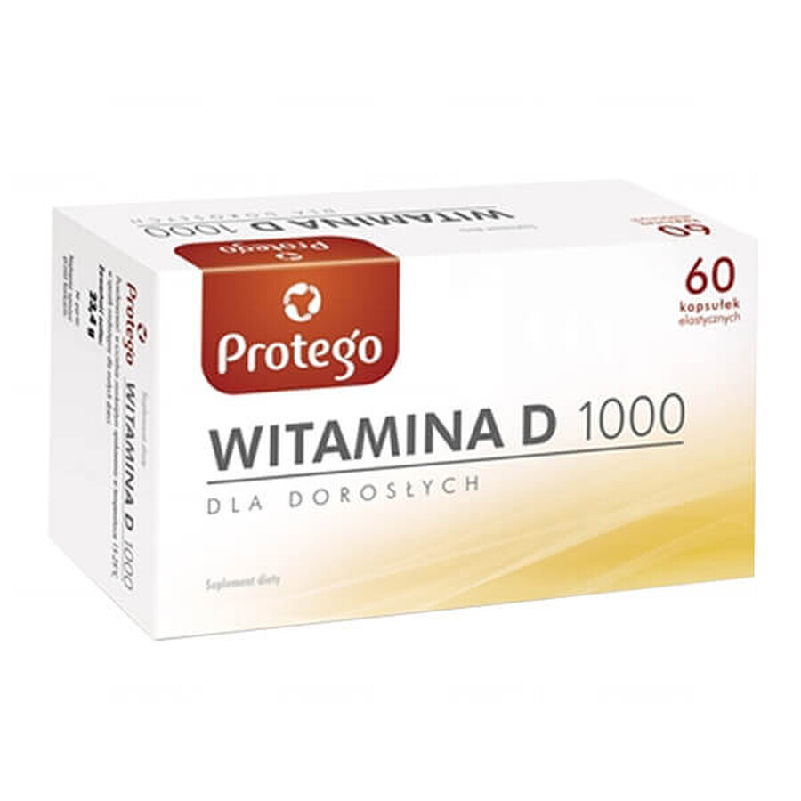 Protego Vitamine D 1000, 60 capsules