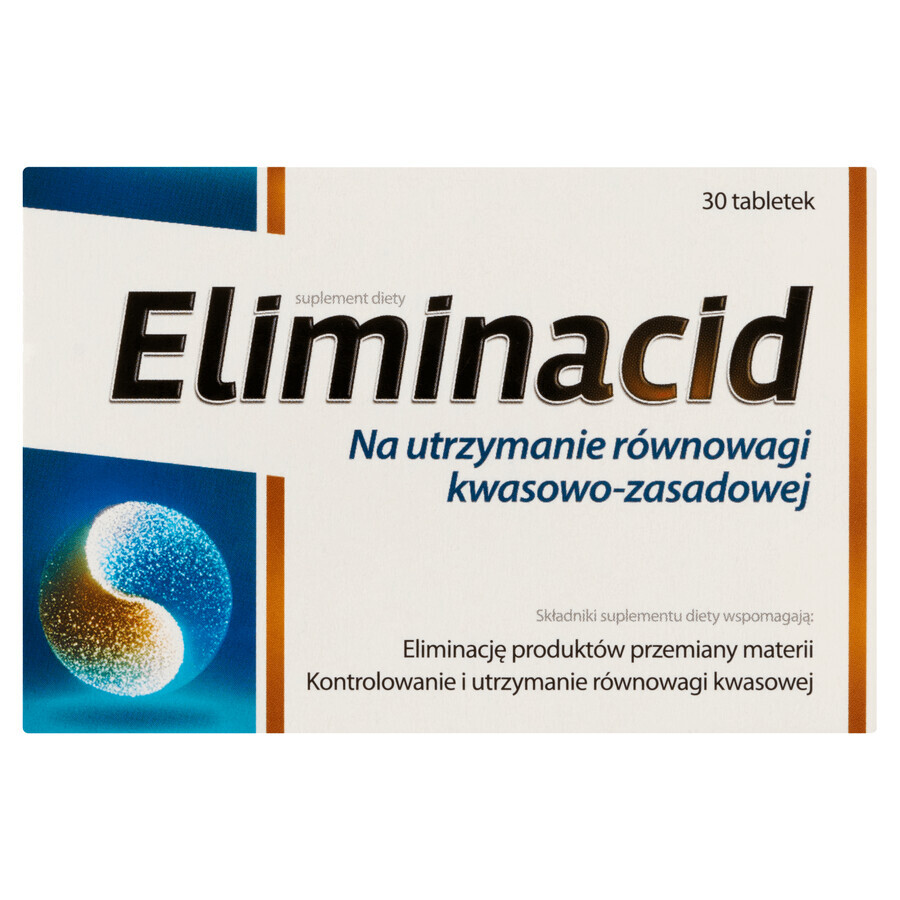 Eliminatiezuur, 30 tabletten