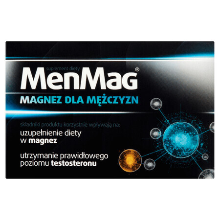 MenMag, magnesio per uomini, 30 compresse