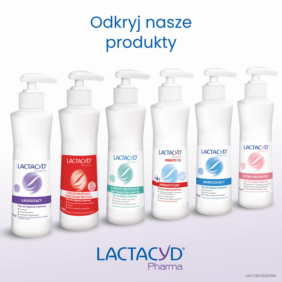 Lactacyd Pharma, verzachtende vloeistof voor intieme hygiëne, 250 ml