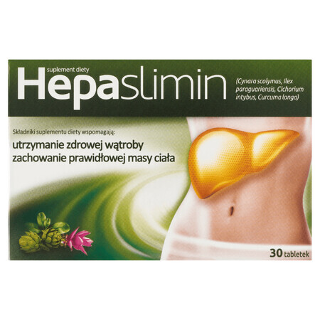 Hepaslimin, 30 comprimate