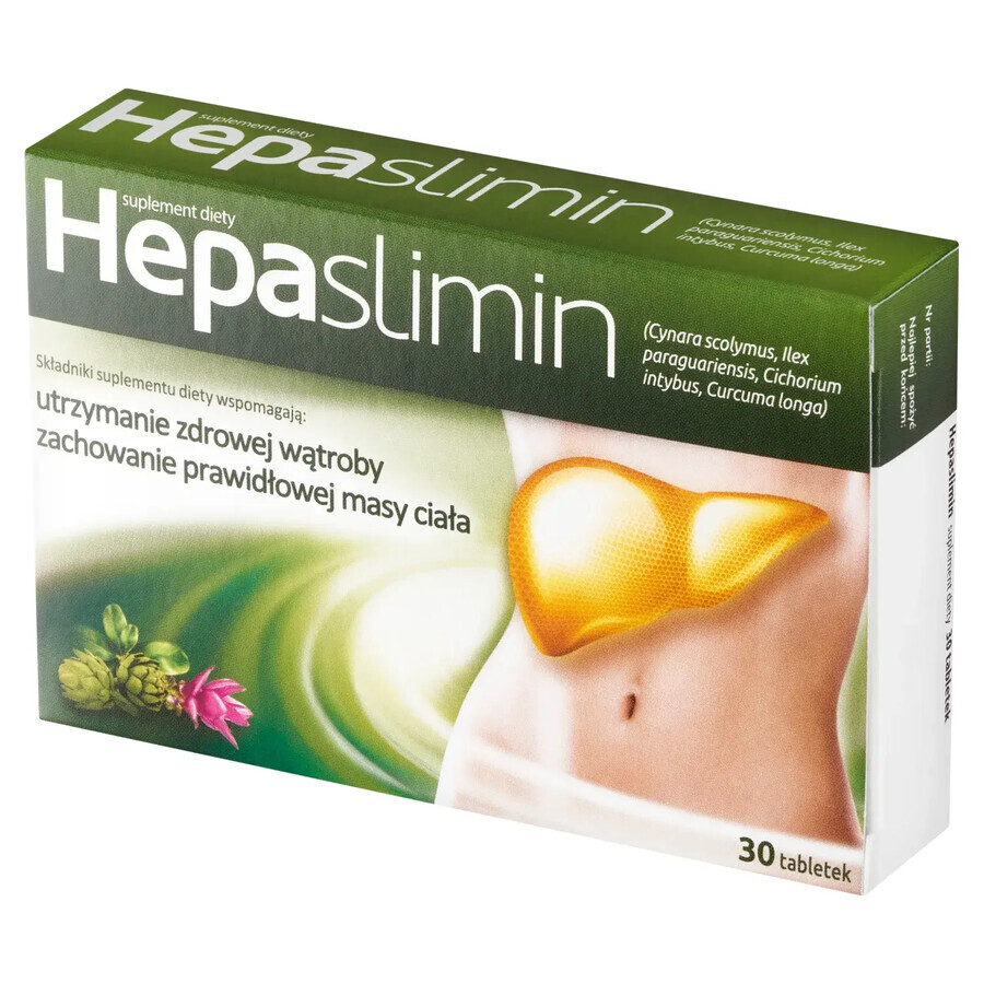 Hepaslimin, 30 tablets