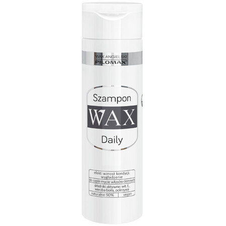 Shampoo Nutriente per Capelli Scuri Wax Angielski Pilomax, Daily 200 ml