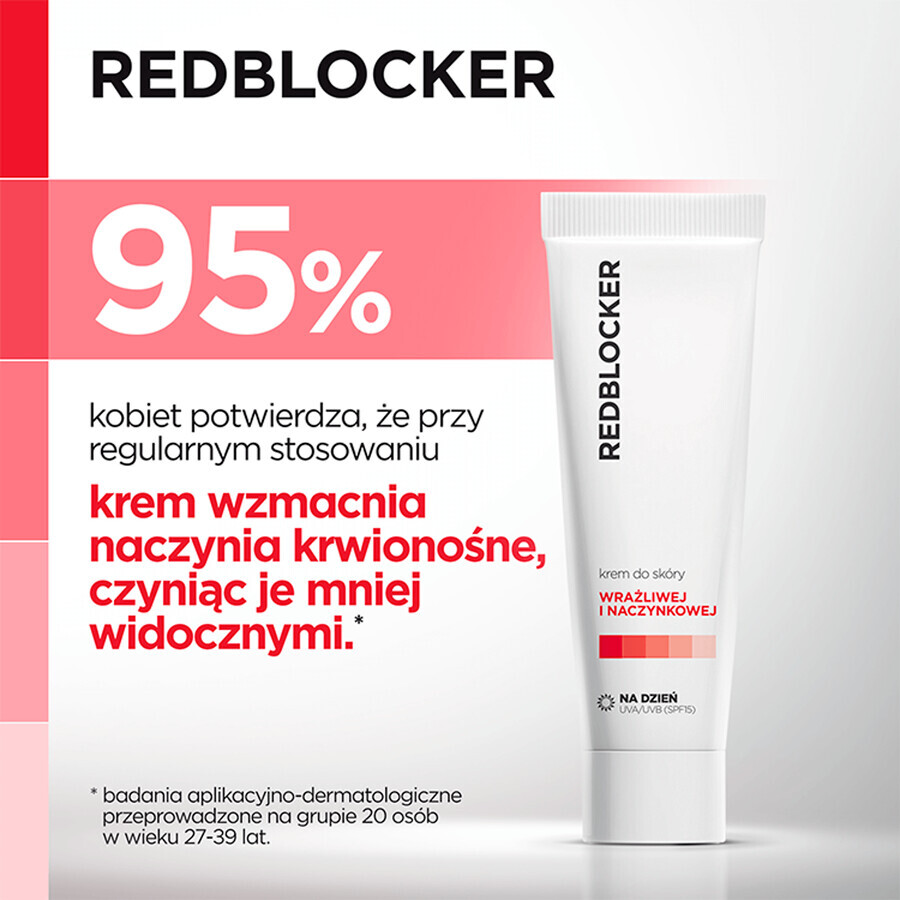 Redblocker, crema para piel capilar, 50 ml