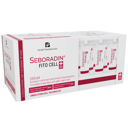 Seboradin FitoCell, sérum stimulant la repousse des cheveux, 6 gx 15 tubes