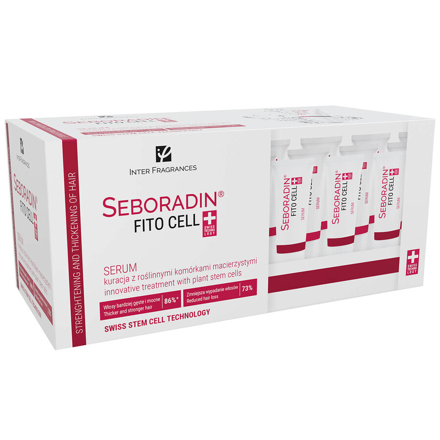 Siero Seboradin Fitocell, 15 fiale x 6g