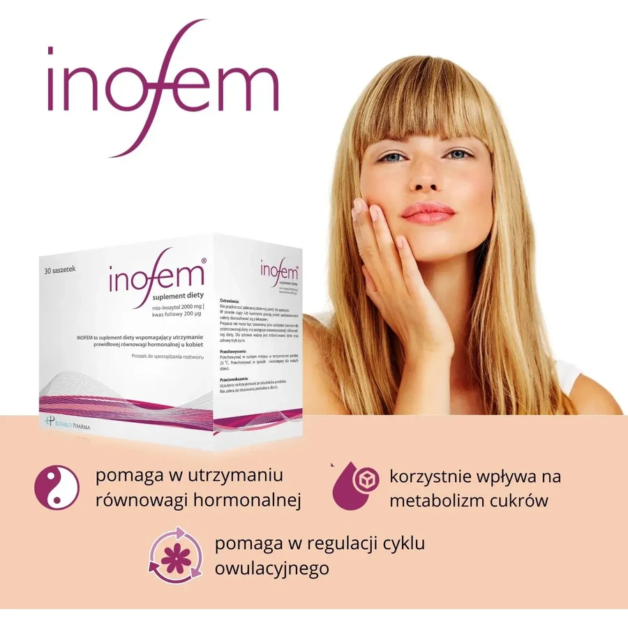 Inofem, Mio-Inositol + Folsäure, 60 Sachets