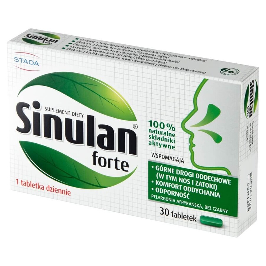 Sinulan Forte, 30 tabletten