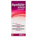 Appetizer Senior, syrup, raspberry and currant flavor, 100 ml