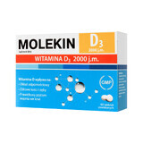 Molekin D3 2000 IU, 60 film-coated tablets