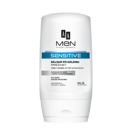 AA Men Sensitive, bálsamo hidratante para después del afeitado, 100 ml