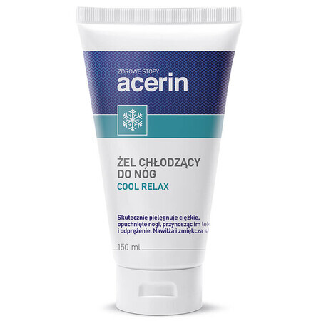 Acerin Cool Relax - Gel Rinfrescante per Gambe Gonfie e Affaticate, 150 ml