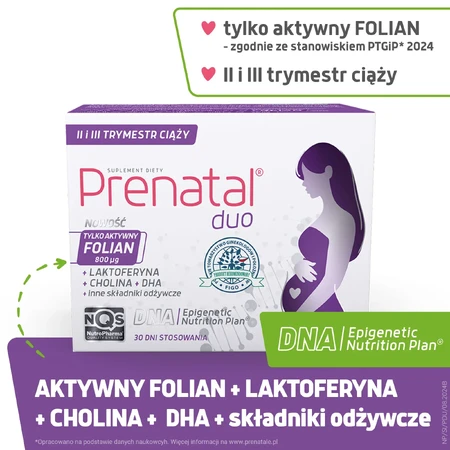 Prenatal Duo, 30 harde capsules + 60 gelcapsules