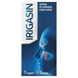 Irigasin, nasal and sinus rinse set, irrigator + 12 sachets