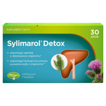 Herbapol Sylimarol Détox, 30 gélules