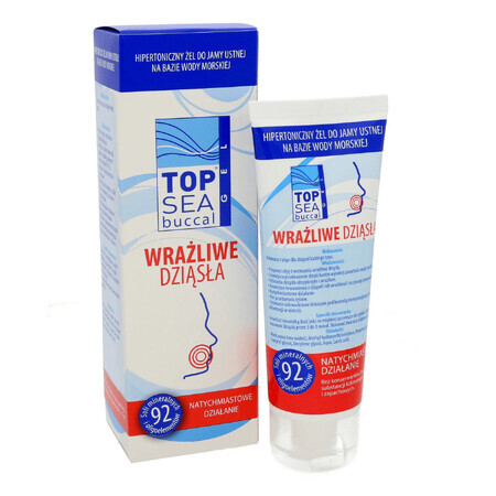 Top Sea Buccaal, orale gel, gevoelig tandvlees, 75 ml